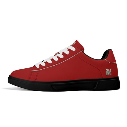 DAZ Premium Leather Low Top Lightweight Adult Skate Shoes