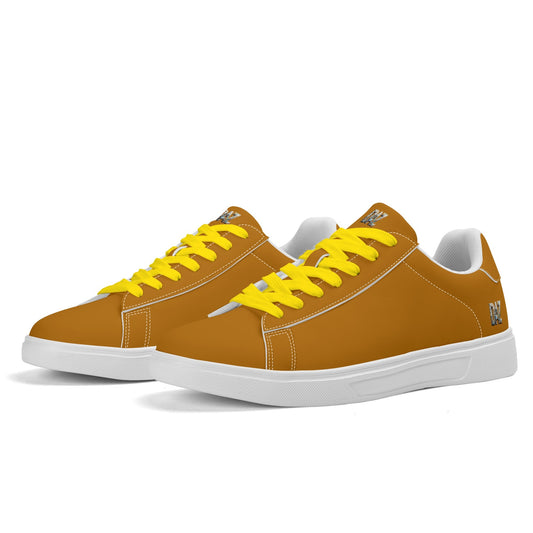 Zapatos de skate DAZ Premium de cuero de caña baja, ligeros para adultos