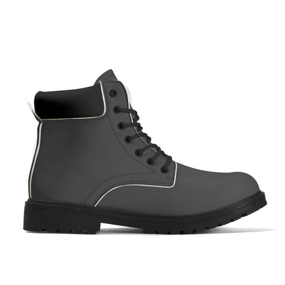 Botas DAZ Luxury de cuero para todas las estaciones con suela exterior negra mejorada