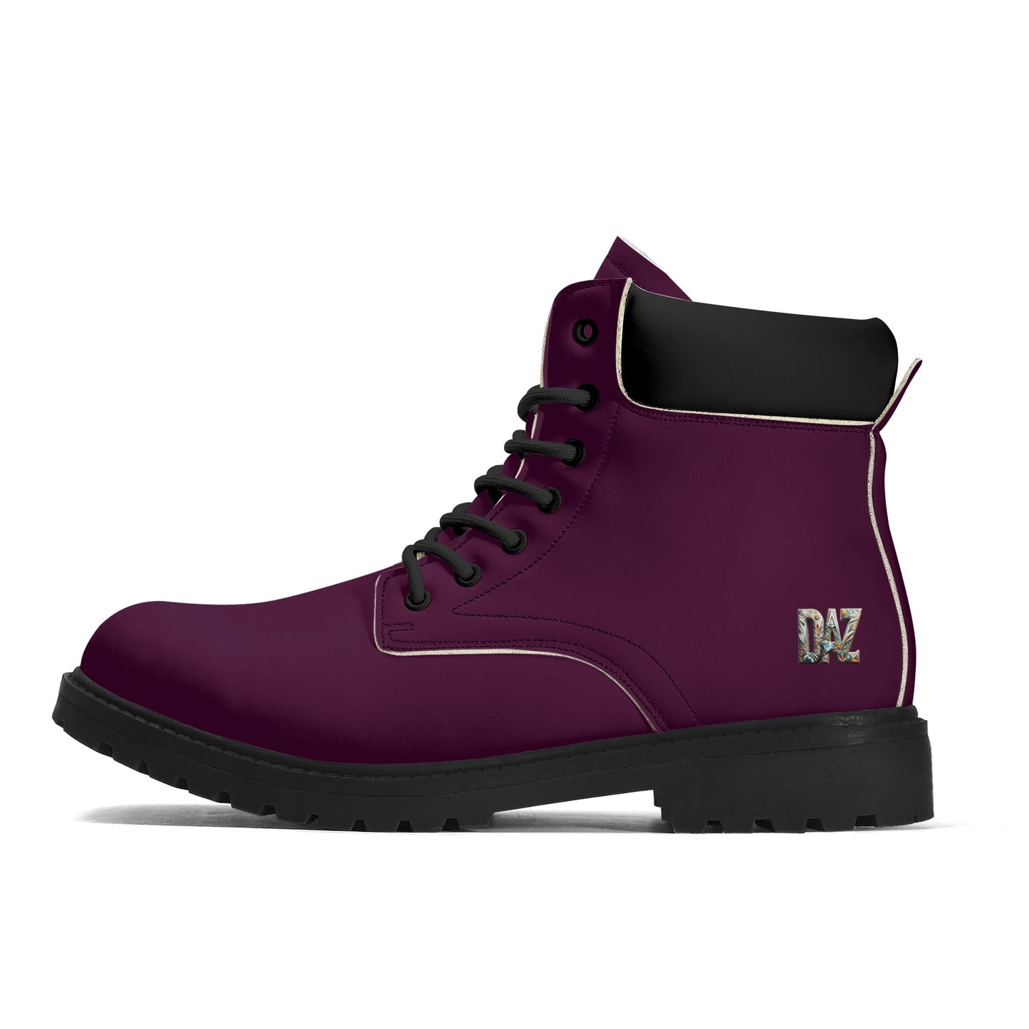 DAZ Luxury All-Season Leather Boots with Upgraded Black Outsole