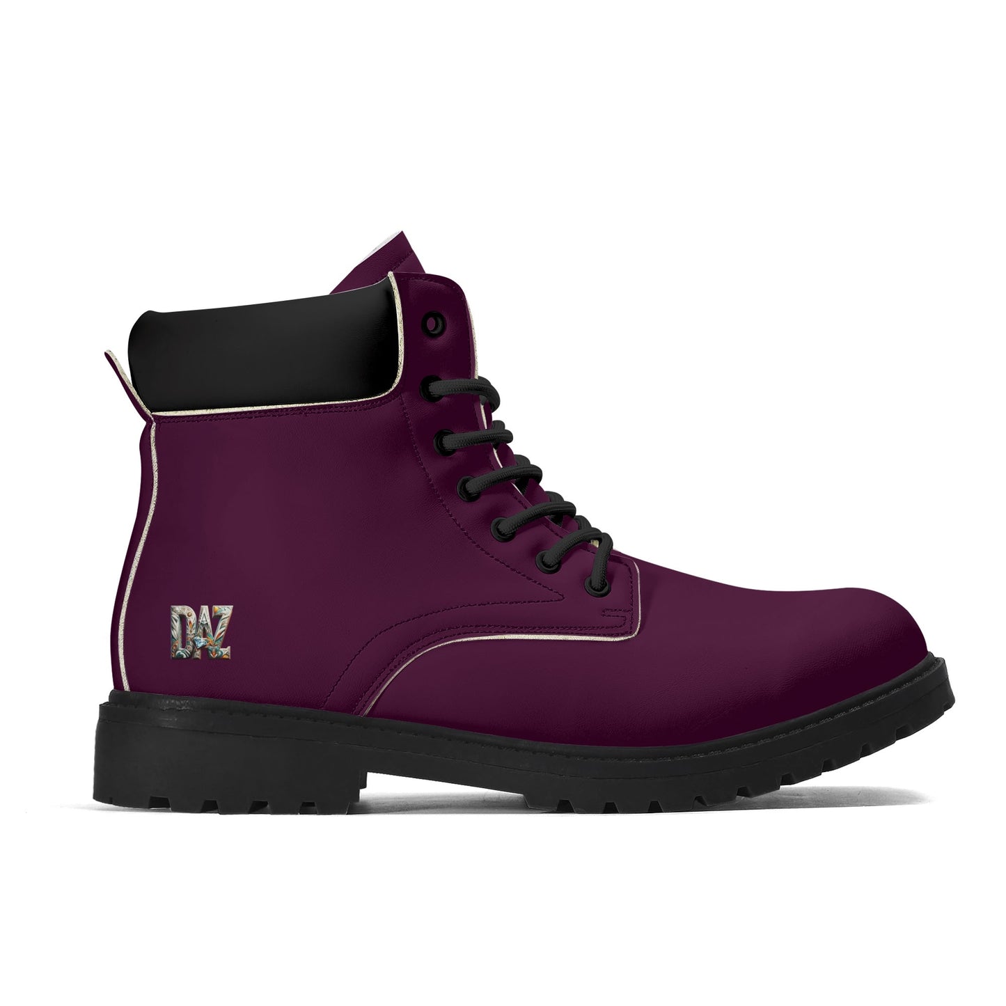 DAZ Luxury All-Season Leather Boots with Upgraded Black Outsole