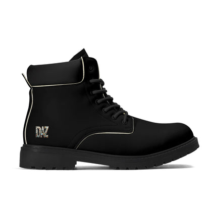 Botas DAZ Luxury de cuero para todas las estaciones con suela exterior negra mejorada