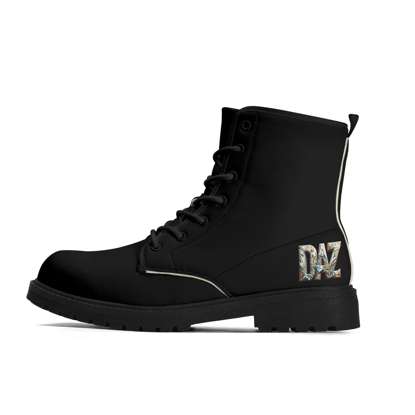 DAZ Luxury Leather Boots with Upgraded Black Outsole