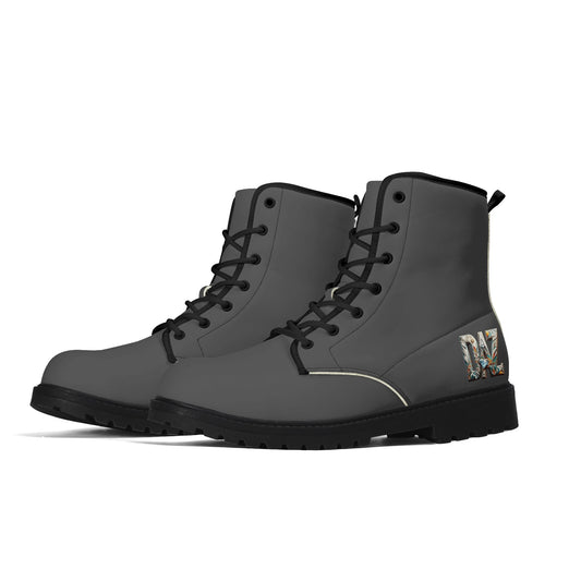 Botas de cuero DAZ Luxury con suela exterior negra mejorada