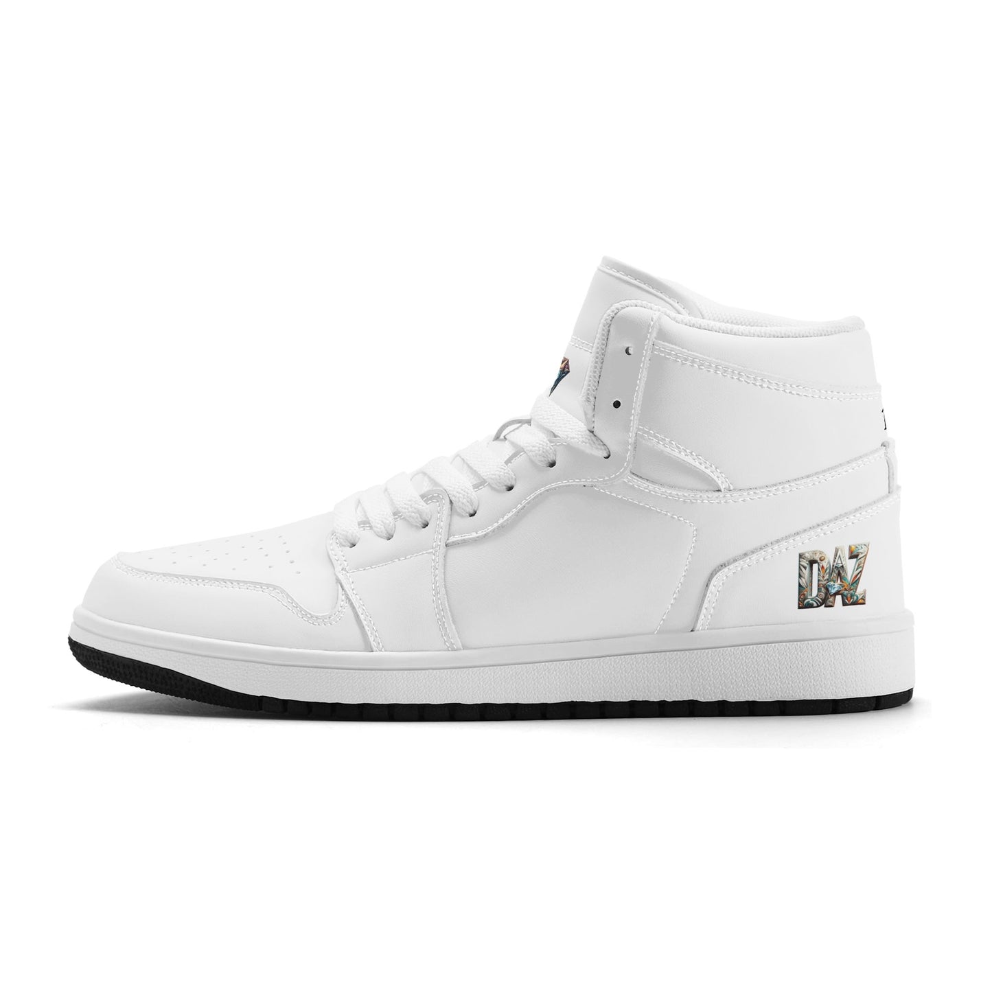 DAZ Luxury High Top Sneakers Made of Premium Faux Leather