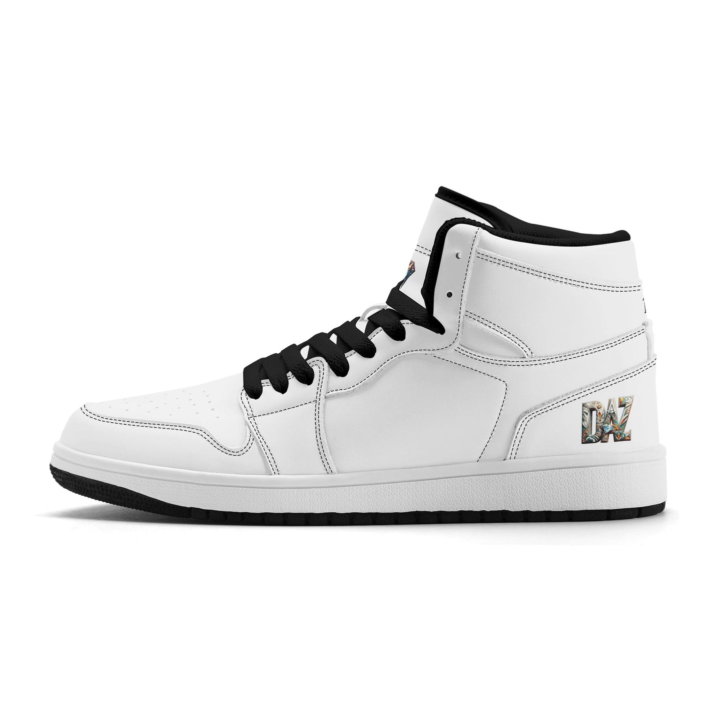 DAZ Luxury High Top Sneakers Made of Premium Faux Leather