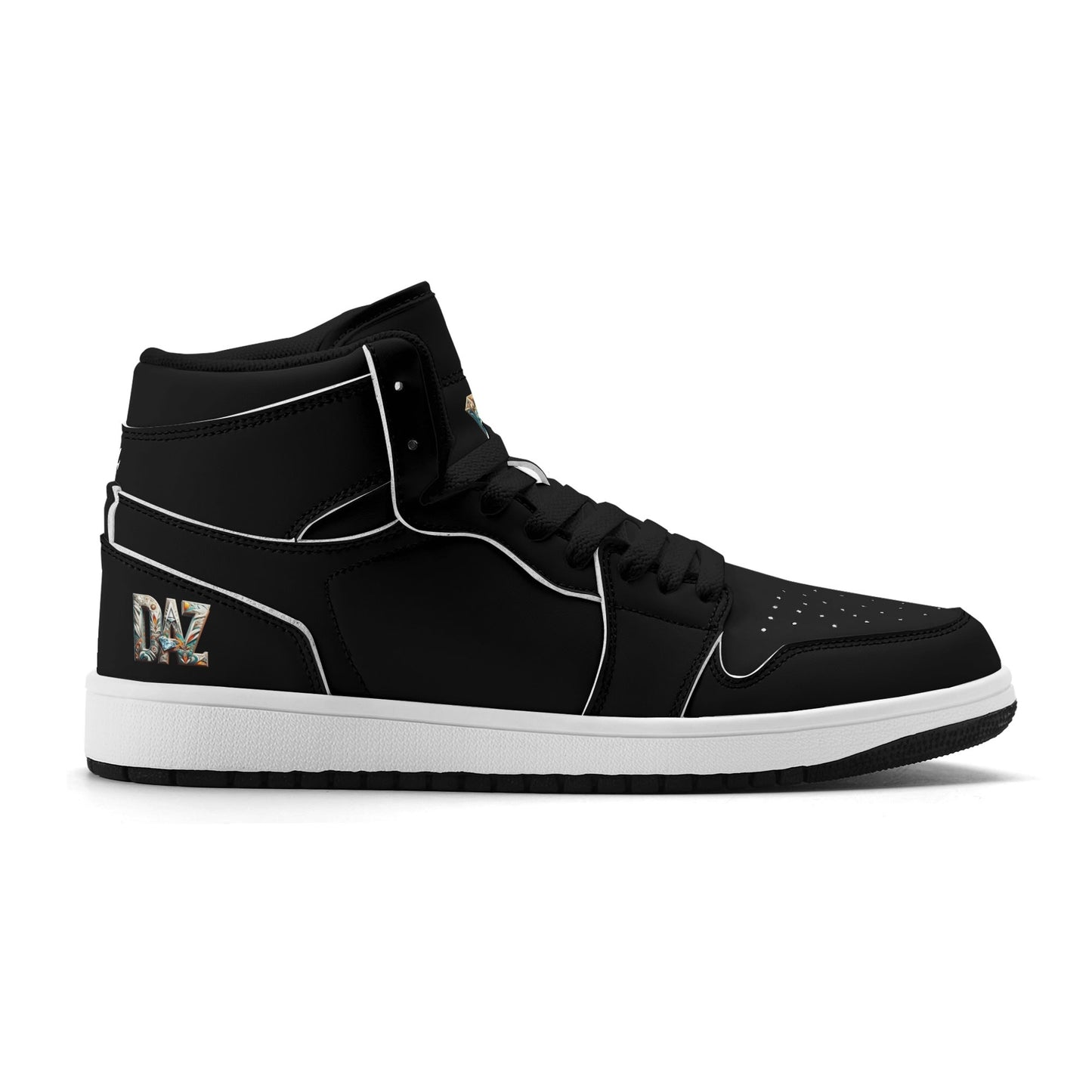 DAZ Luxury High Top Sneakers Made of Premium Faux Leather