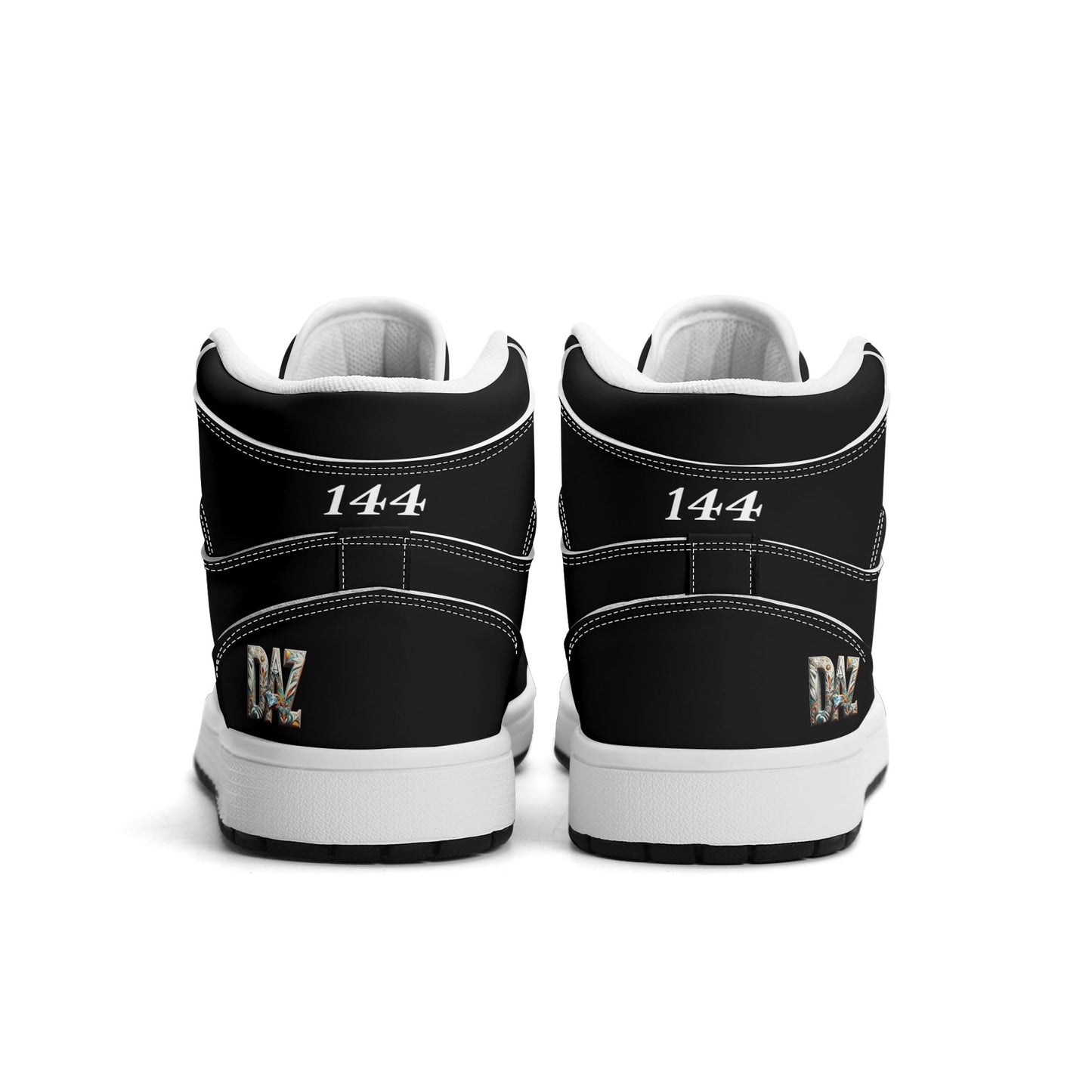 DAZ Luxury High Top Sneakers Made of Premium Faux Leather