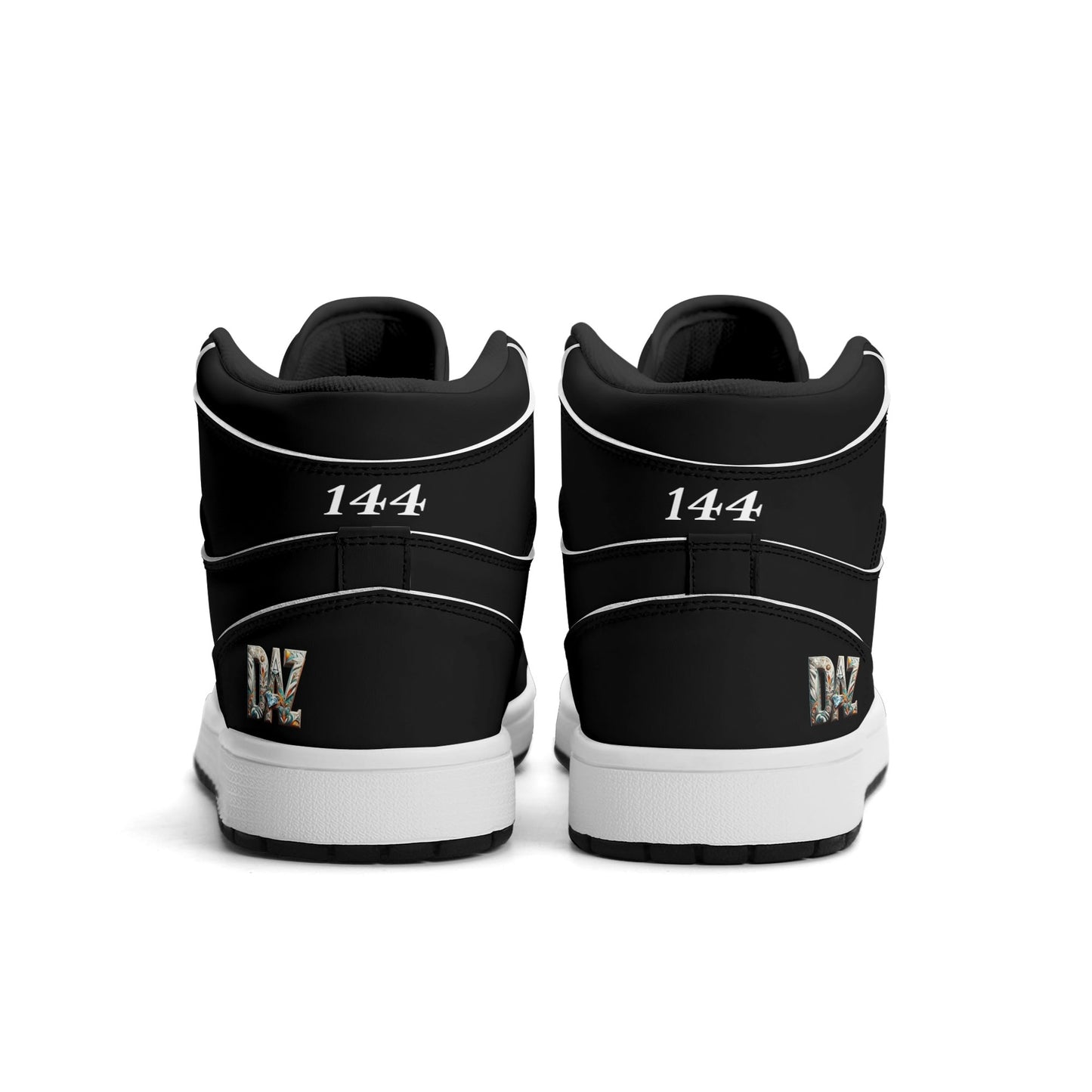 DAZ Luxury High Top Sneakers Made of Premium Faux Leather