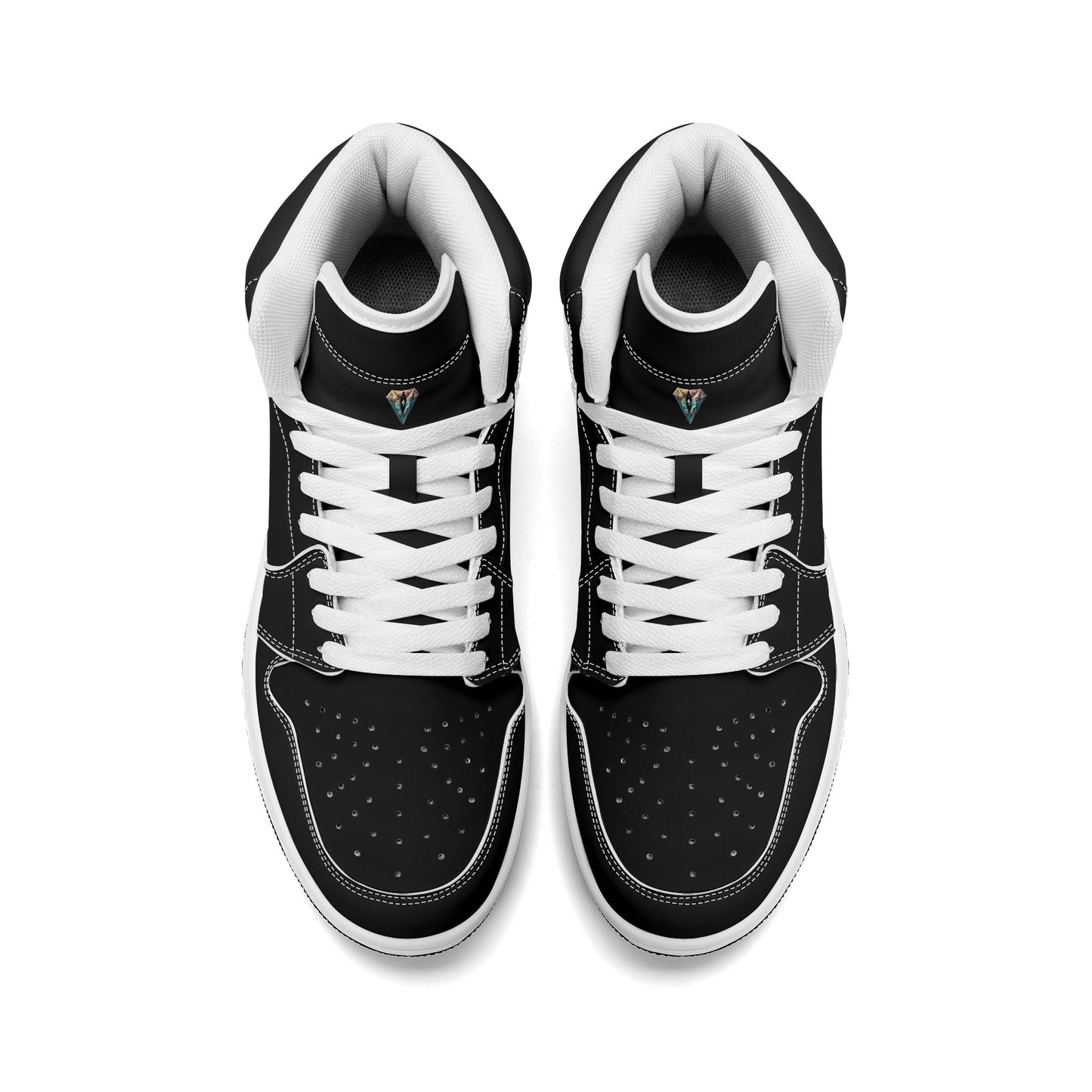 DAZ Luxury High Top Sneakers Made of Premium Faux Leather