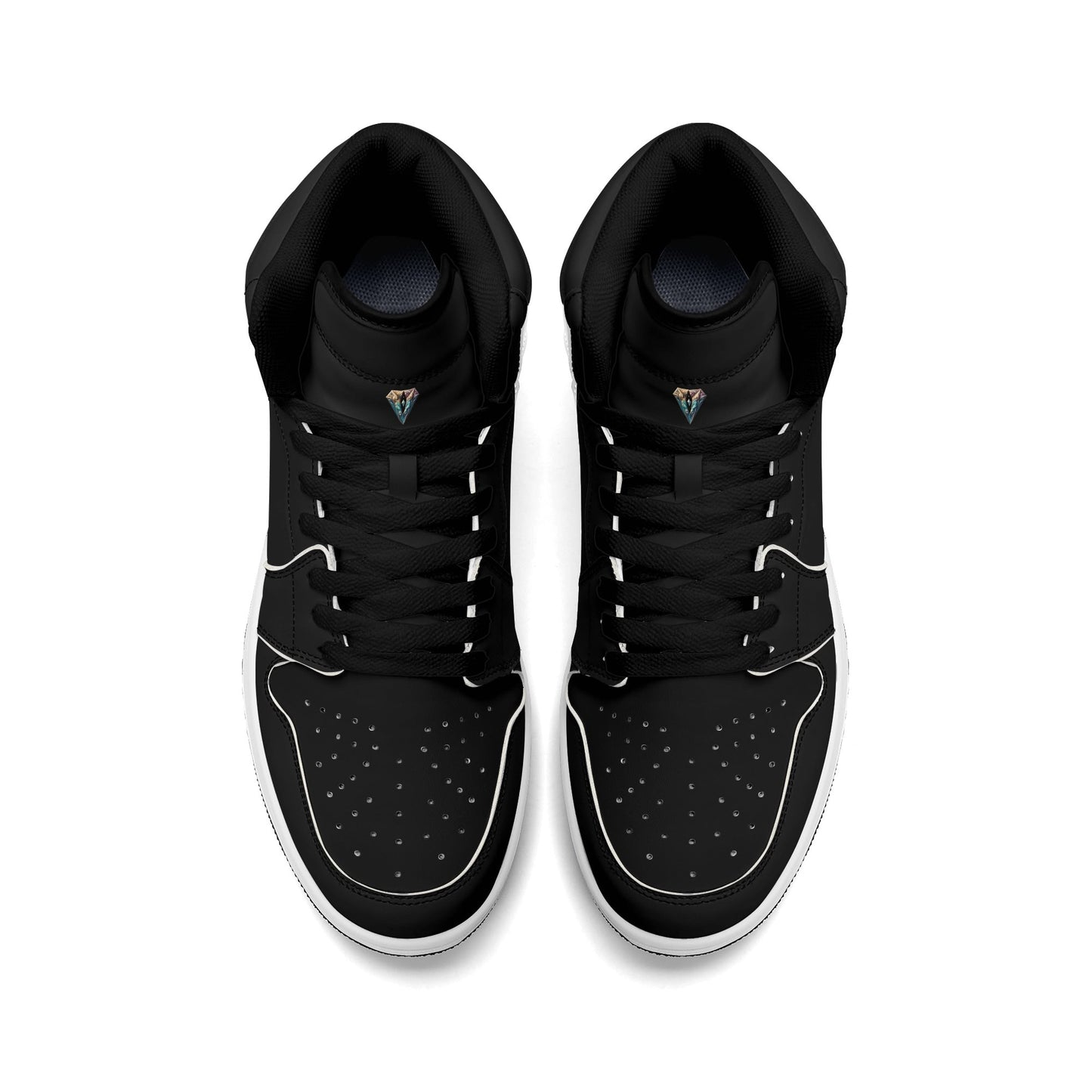 DAZ Luxury High Top Sneakers Made of Premium Faux Leather