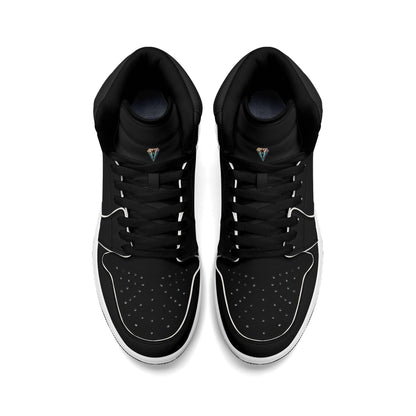 DAZ Luxury High Top Sneakers Made of Premium Faux Leather