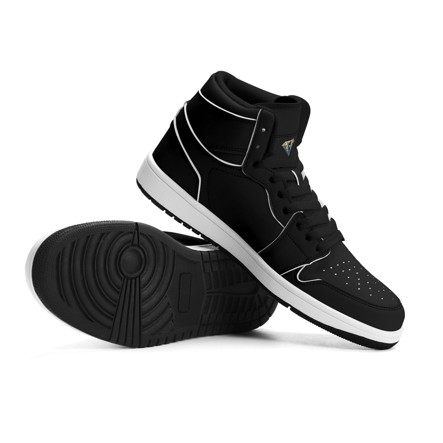 DAZ Luxury High Top Sneakers Made of Premium Faux Leather