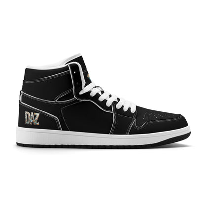 DAZ Luxury High Top Sneakers Made of Premium Faux Leather