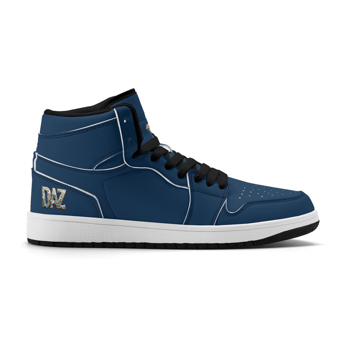 DAZ Luxury High Top Sneakers Made of Premium Faux Leather