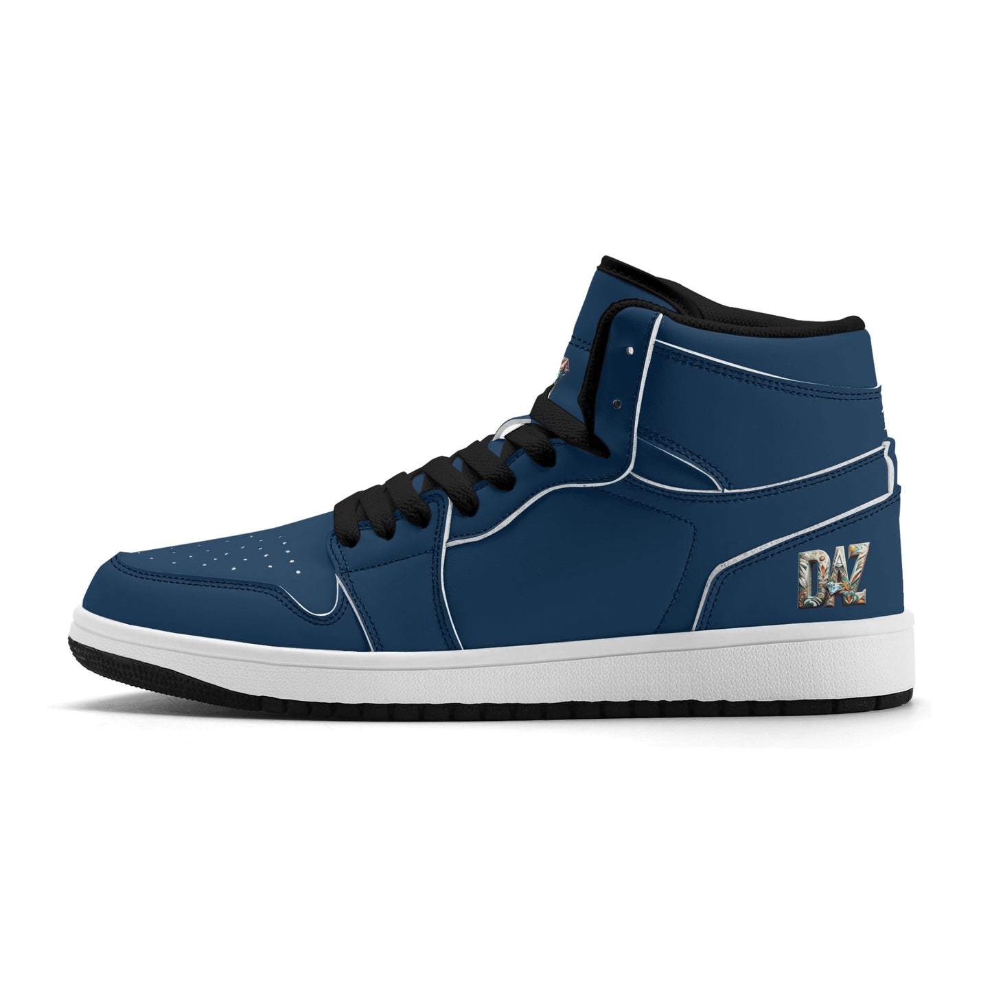 DAZ Luxury High Top Sneakers Made of Premium Faux Leather