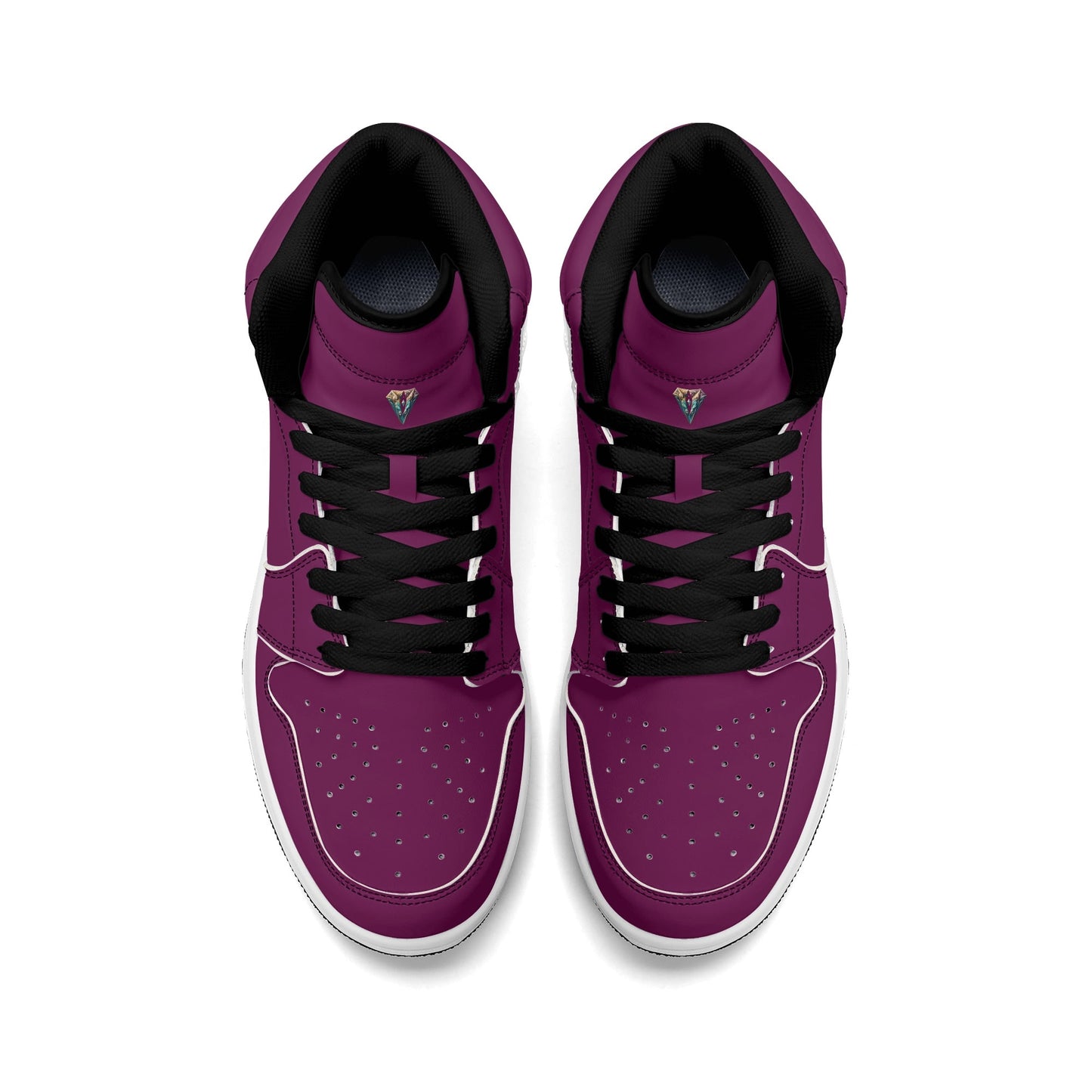 DAZ Luxury High Top Sneakers Made of Premium Faux Leather