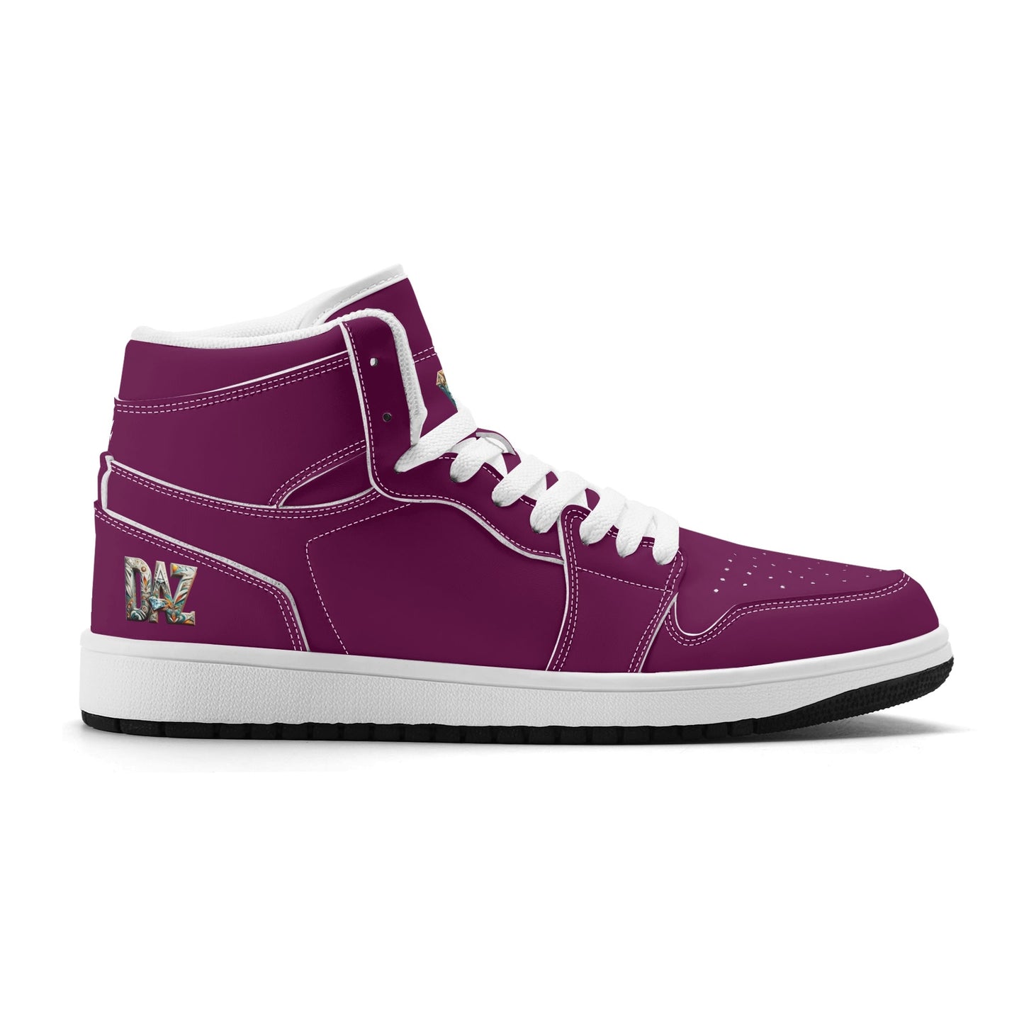 DAZ Luxury High Top Sneakers Made of Premium Faux Leather