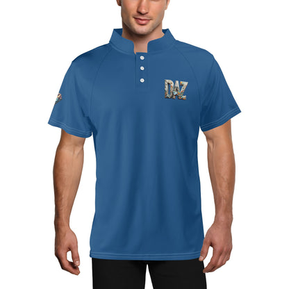 DAZ Luxury Men's Short Sleeve Golf & Tennis Polo