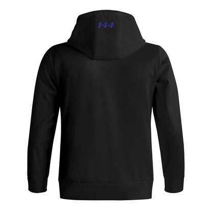 DAZ Premium Hooded Sweatshirt with High Neck and Zip