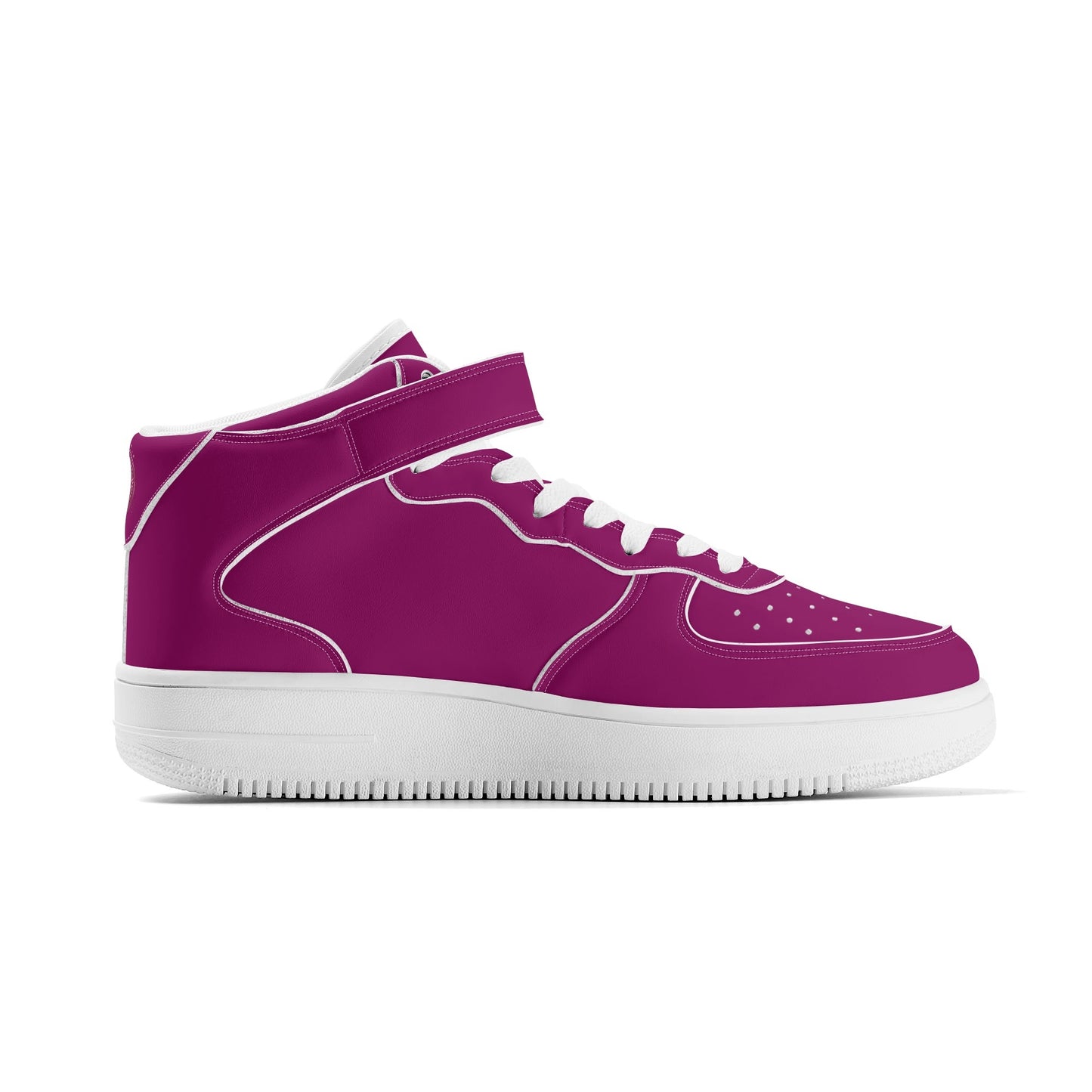 DAZ Premium Women's Leather High Top Sneakers