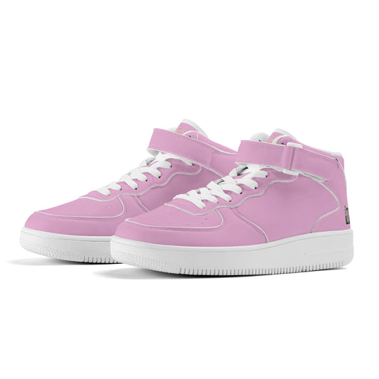 DAZ Premium Women's Leather High Top Sneakers