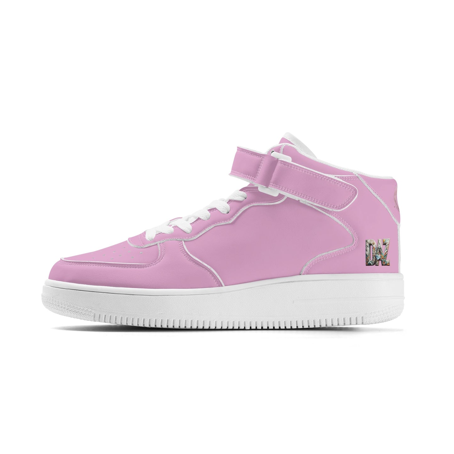 DAZ Premium Women's Leather High Top Sneakers