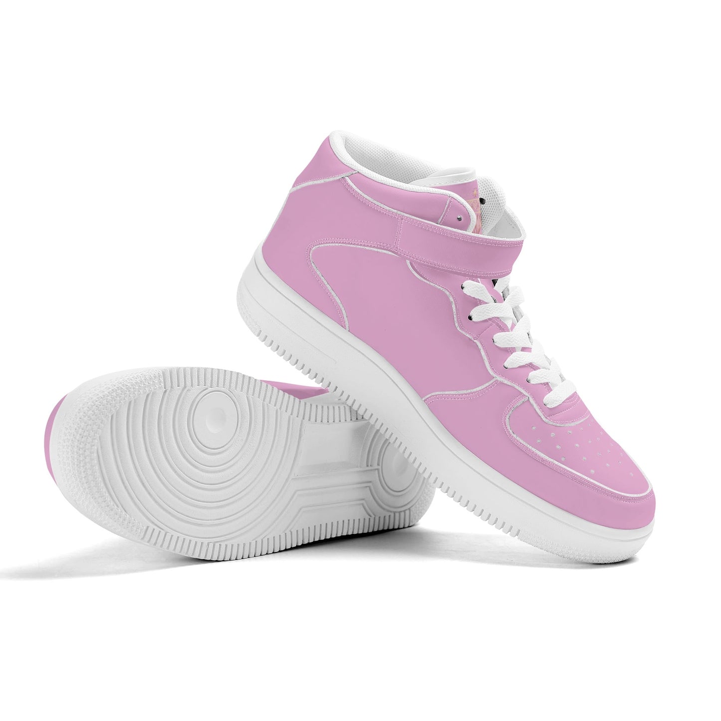 DAZ Premium Women's Leather High Top Sneakers