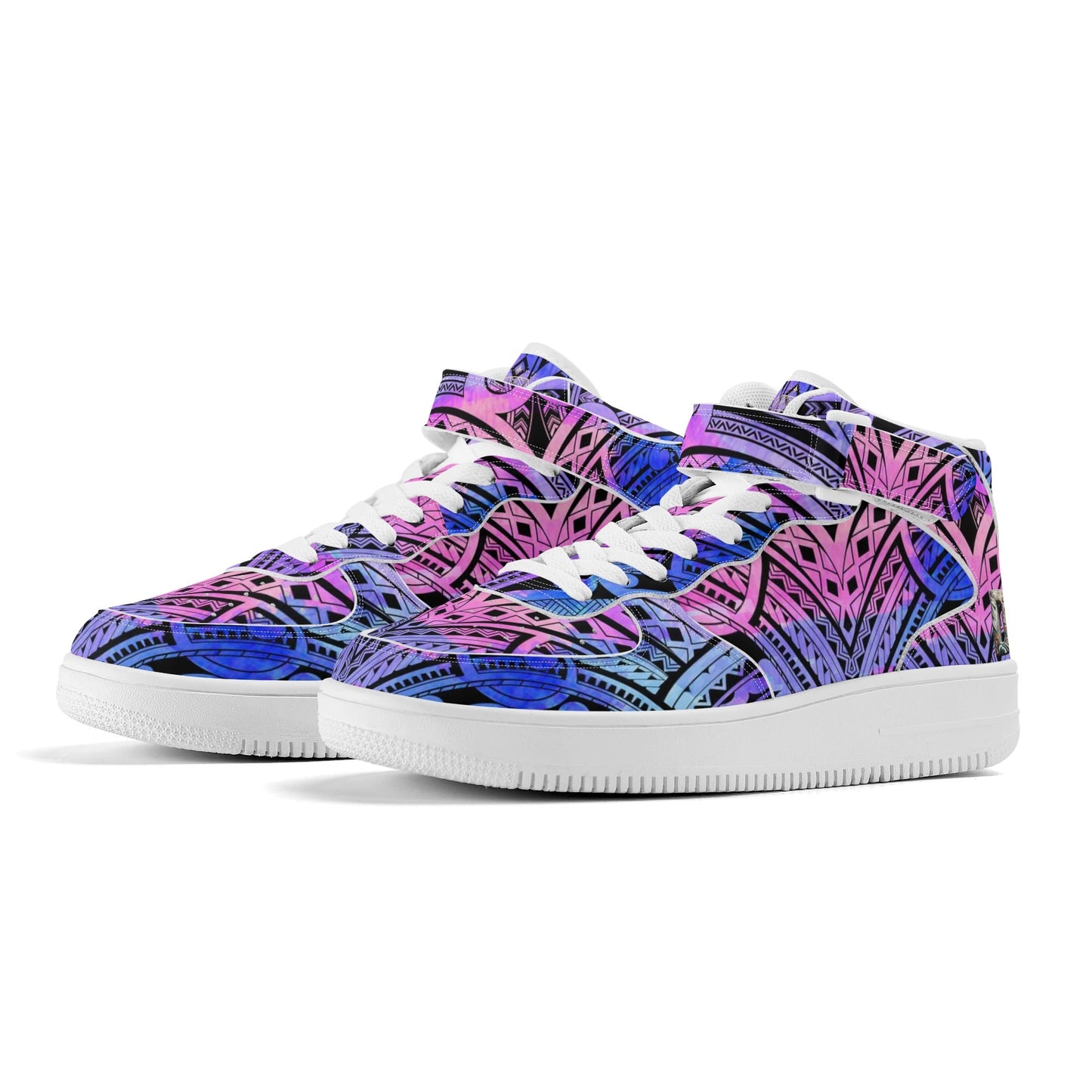 DAZ Premium Women's Leather High Top Sneakers