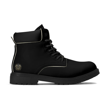 Botas DAZ Luxury de cuero para todas las estaciones con suela exterior negra mejorada