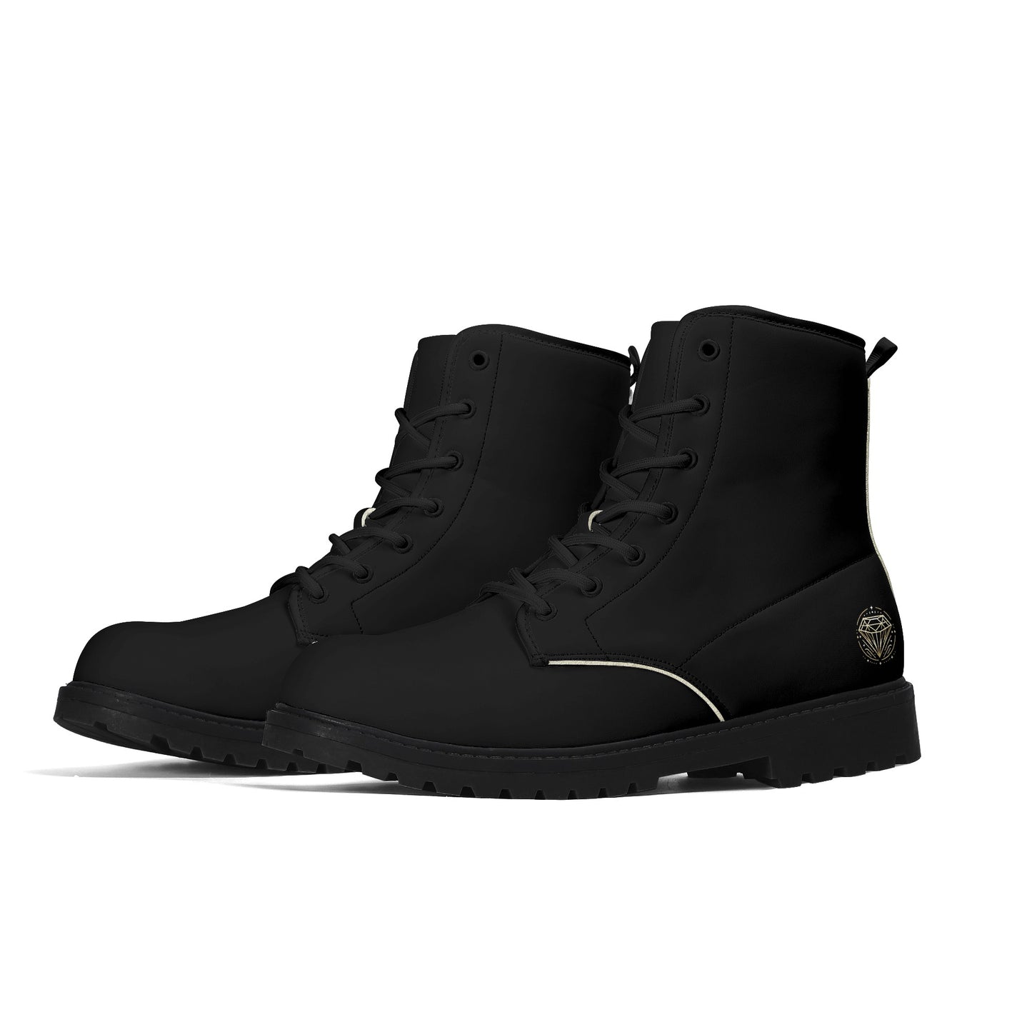 Botas de cuero DAZ Luxury con suela exterior negra mejorada