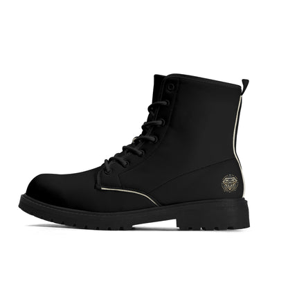 Botas de cuero DAZ Luxury con suela exterior negra mejorada