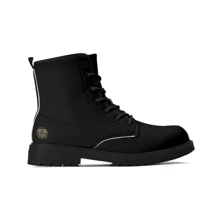 Botas de cuero DAZ Luxury con suela exterior negra mejorada