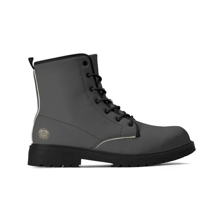 Botas de cuero DAZ Luxury con suela exterior negra mejorada