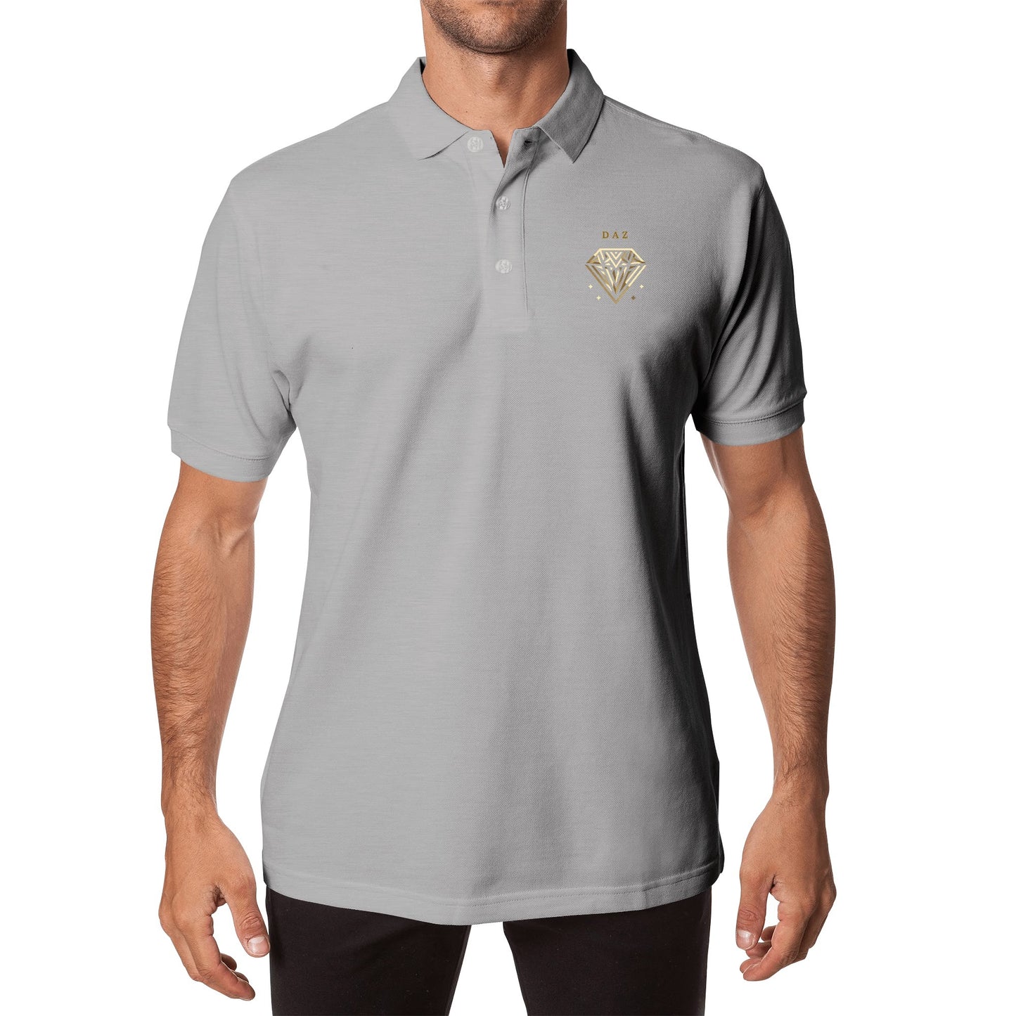 DAZ Men's Cotton Polo Shirt