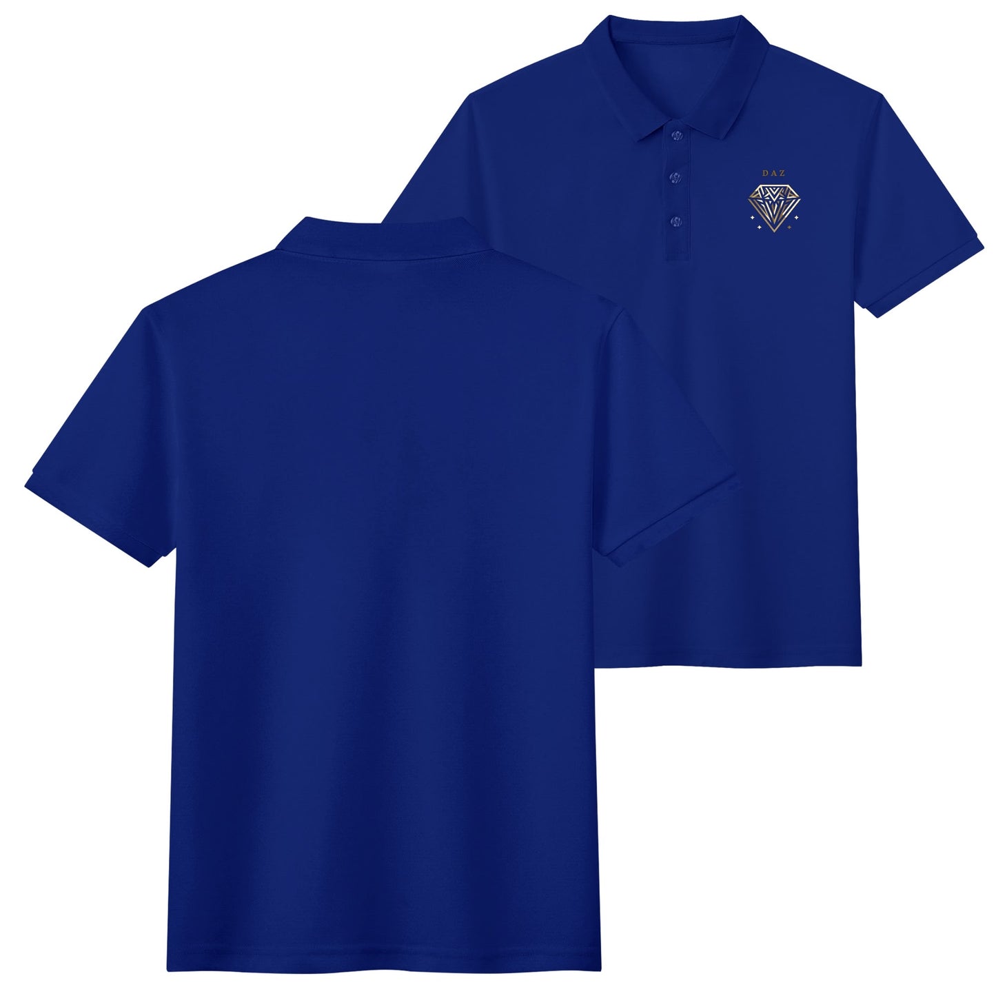 DAZ Men's Cotton Polo Shirt