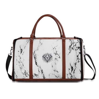 Bolsa de viaje plegable de cuero DAZ Luxury