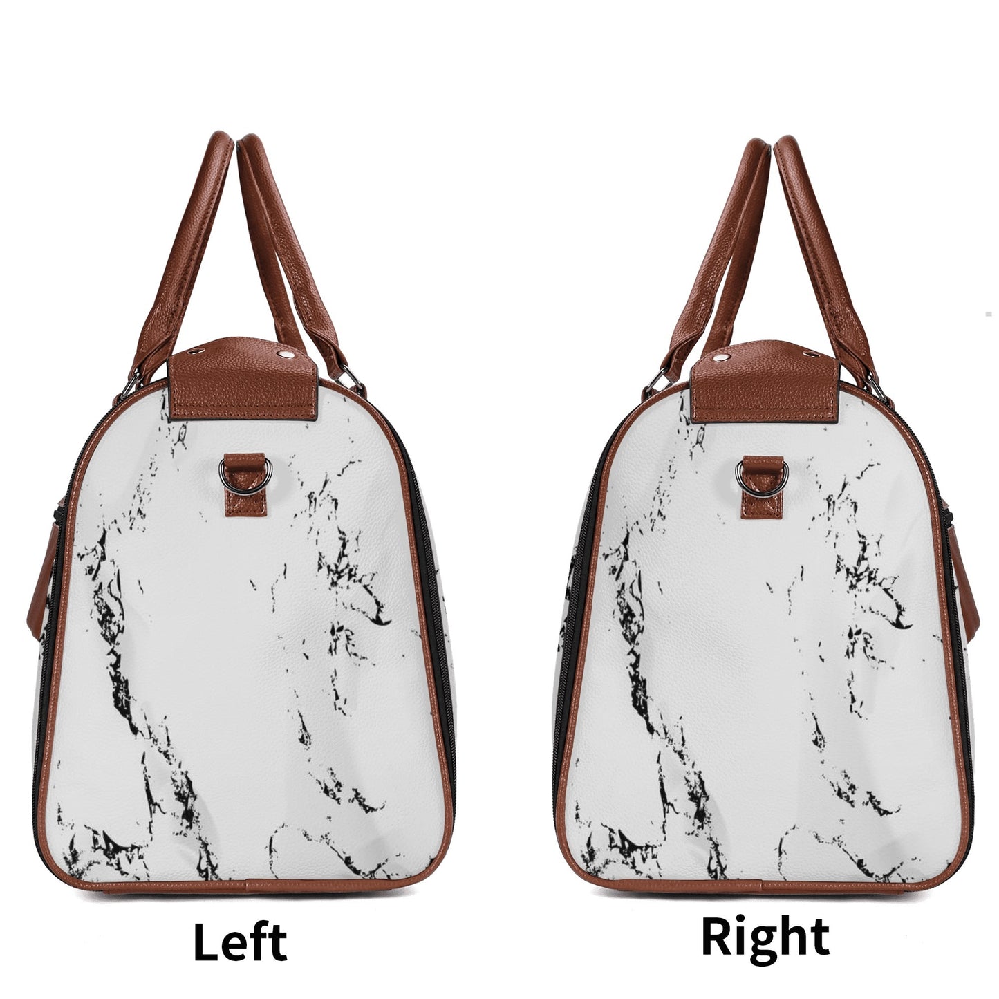 Bolsa de viaje plegable de cuero DAZ Luxury