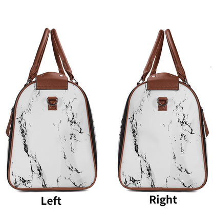 Bolsa de viaje plegable de cuero DAZ Luxury