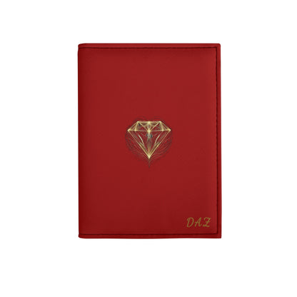 DAZ Luxury Faux Leather Passport Case with Card Holder