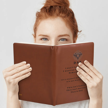DAZ Luxury Faux Leather Notebook