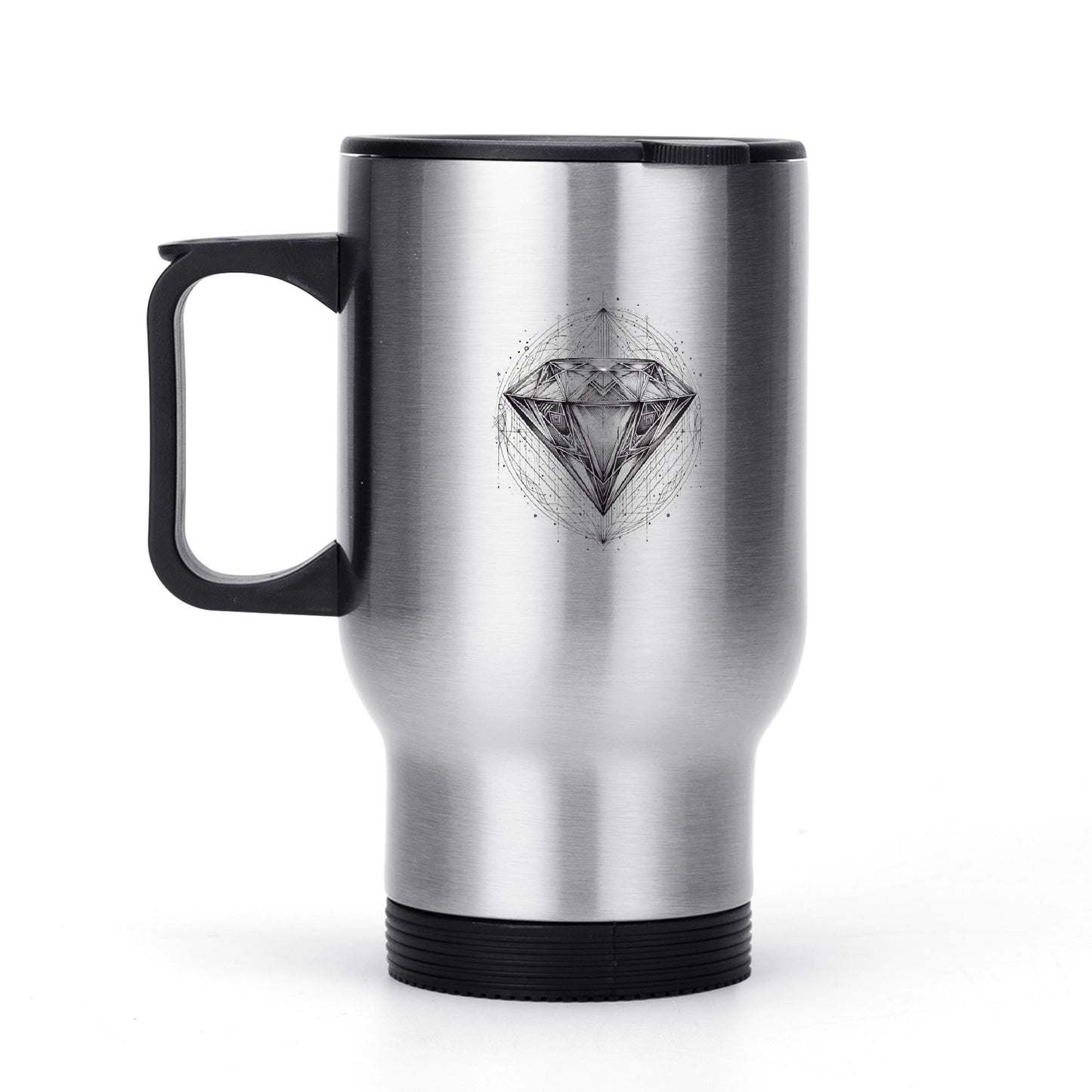 Taza de acero inoxidable DAZ Luxury (14 oz)