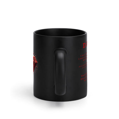 DAZ Luxury Black Coffee Mug (11 oz)