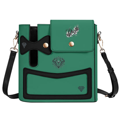 DAZ luxury faux leather crossbody bag