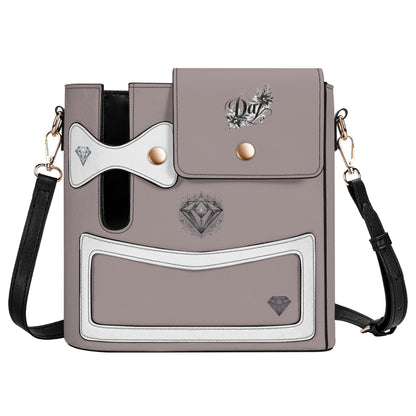Bolso bandolera DAZ de lujo de cuero sintético