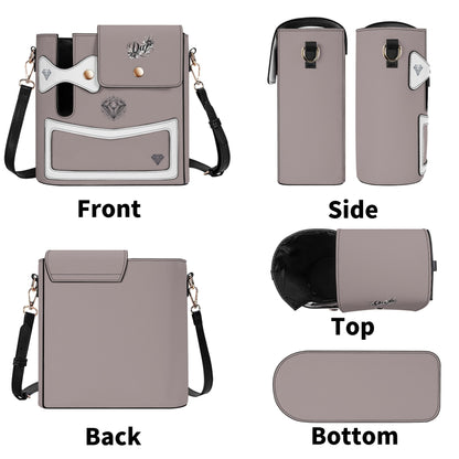 Bolso bandolera DAZ de lujo de cuero sintético