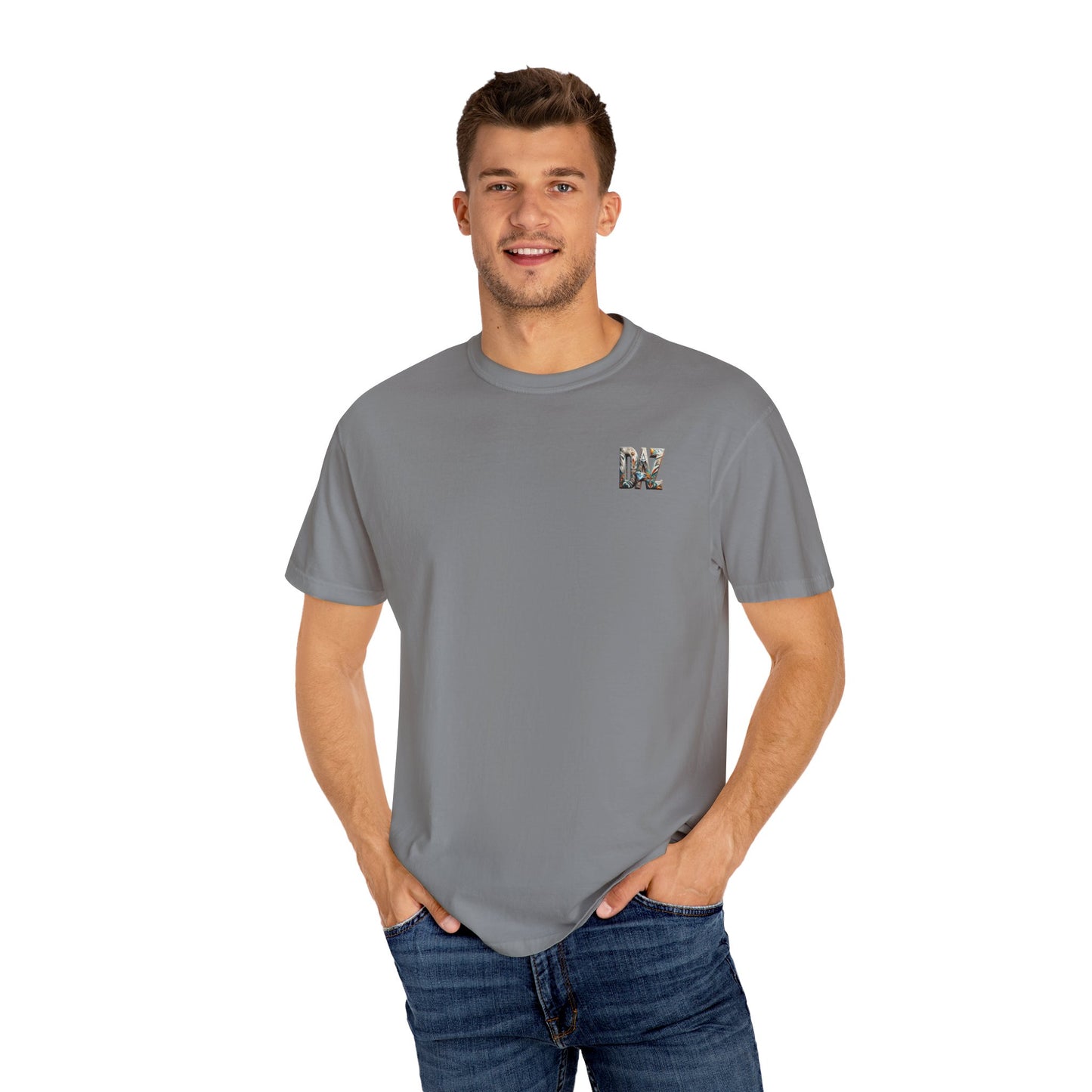 Camiseta DAZ teñida en prenda para hombre