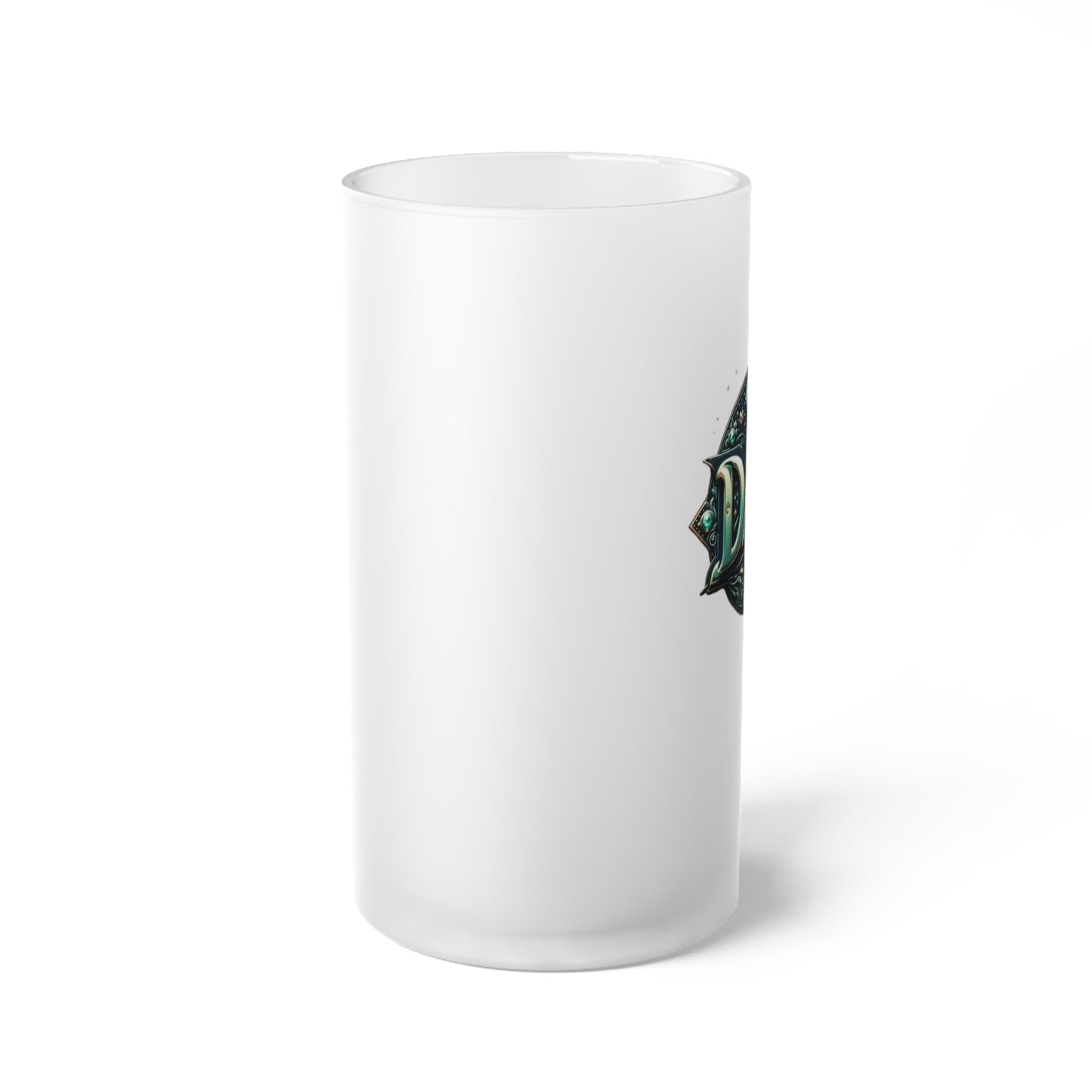 DAZ Frosted Glass Beer Mug