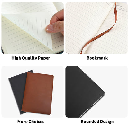 DAZ Luxury Faux Leather Notebook