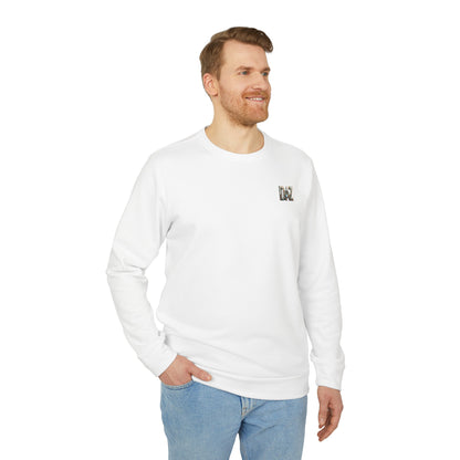 Sudadera de forro polar unisex con cuello redondo de DAZ & Adidas® Colaboración